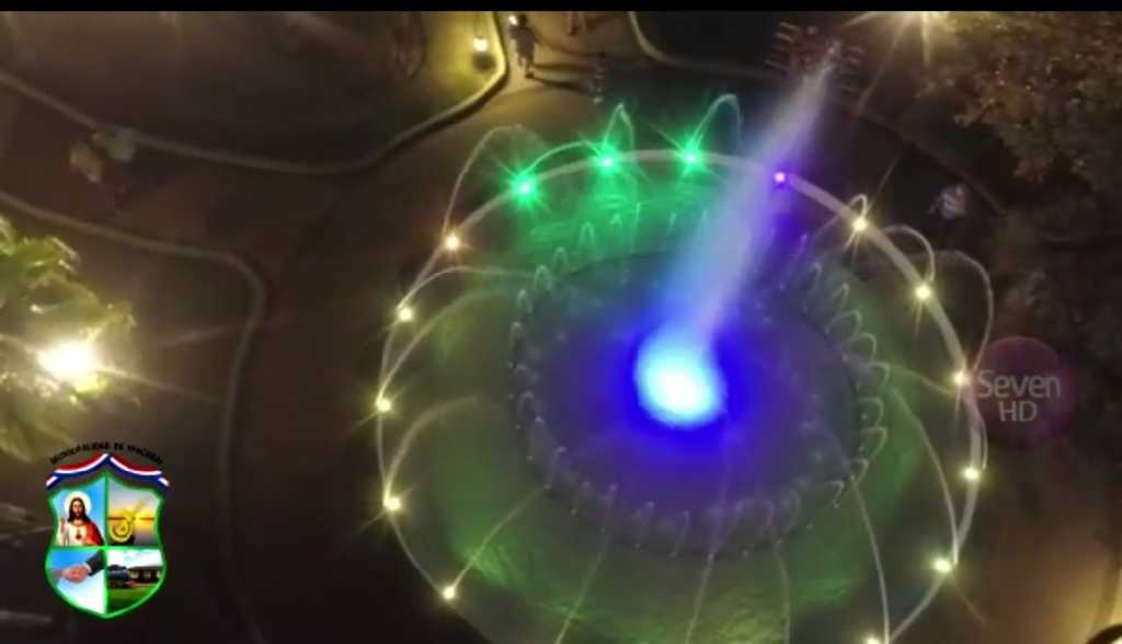 Fuente de agua terminada